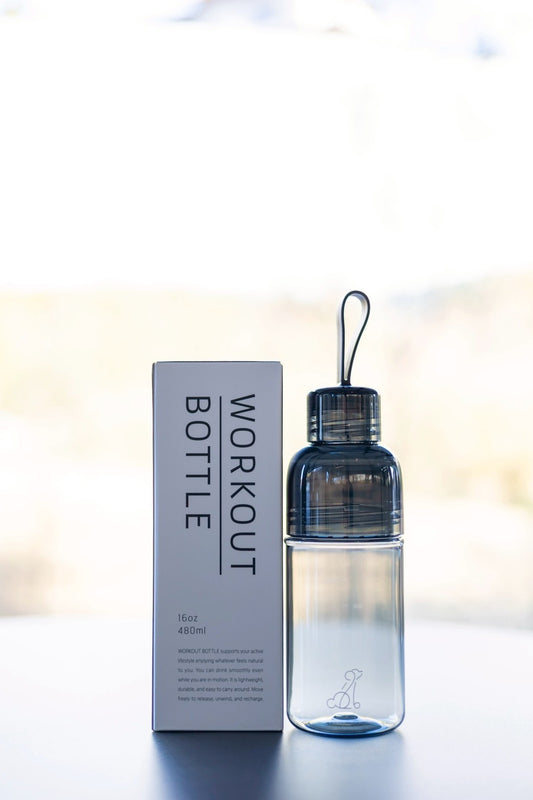 yaburoロゴ入りワークアウトボトル（SMOKE）